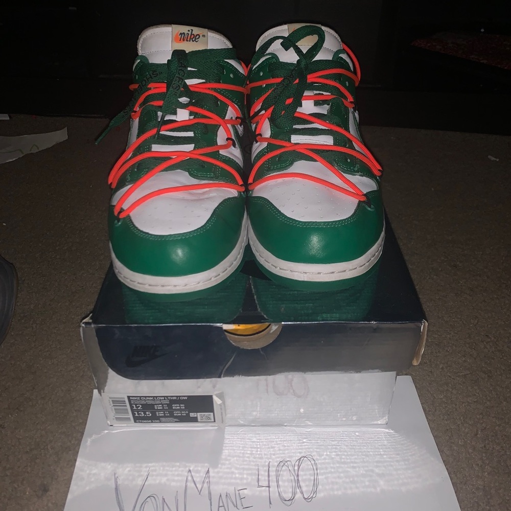 Nike Off-White Dunk Low “Pine Green”
